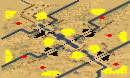 Bridging the Gap *Desert* (2-6) - Red Alert 2 Map Preview Image